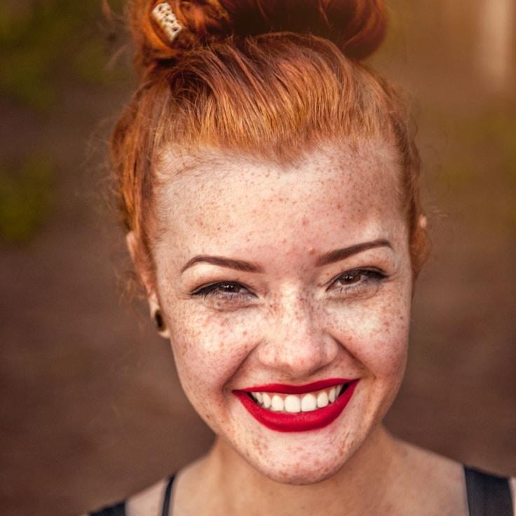 Portrait of Nova Castellan, group coordinator and fusion cooking expert